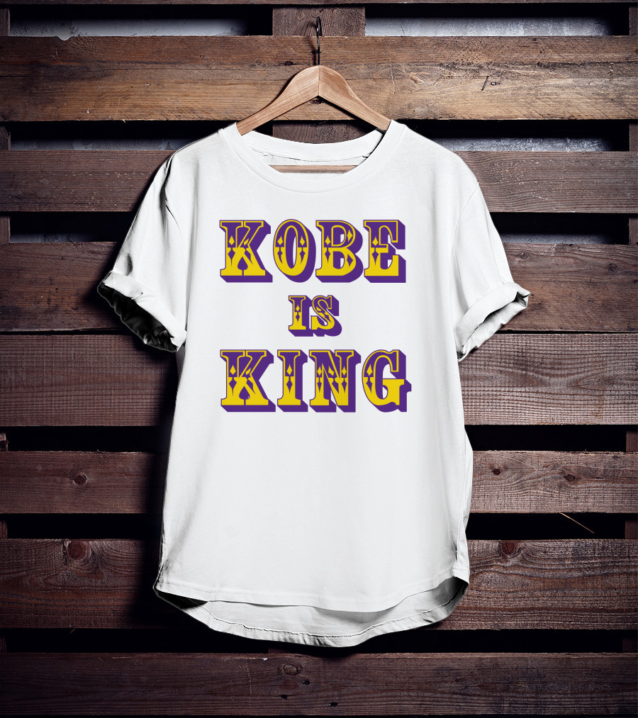 Kobe Is King Lakers Colors T-Shirt