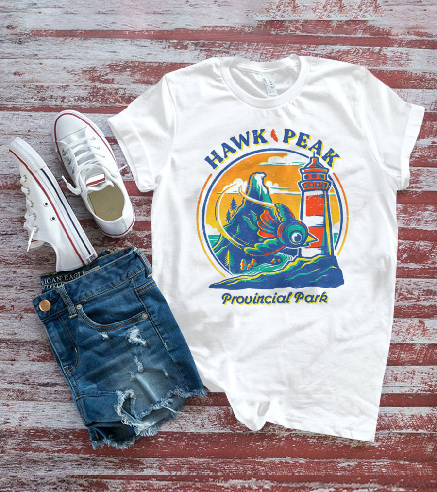 Hawk Peak Provincial Park Fangamer Merch T-Shirt