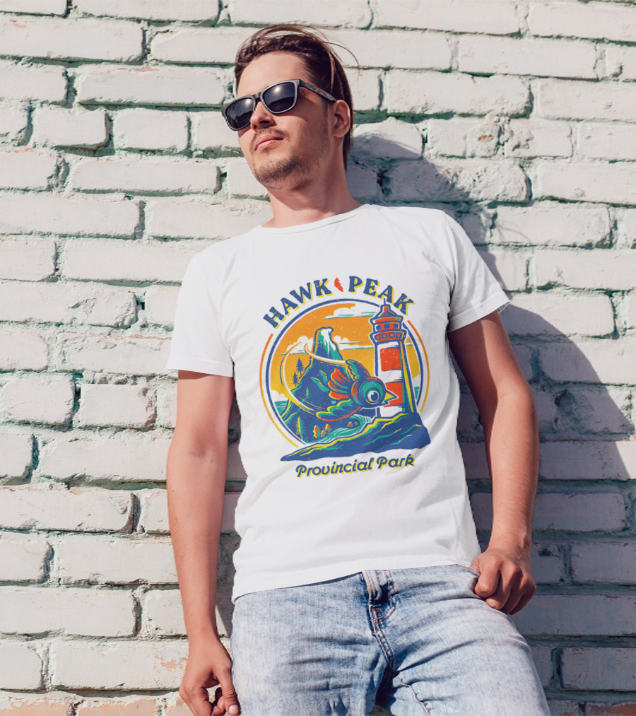 Hawk Peak Provincial Park Fangamer Merch T-Shirt