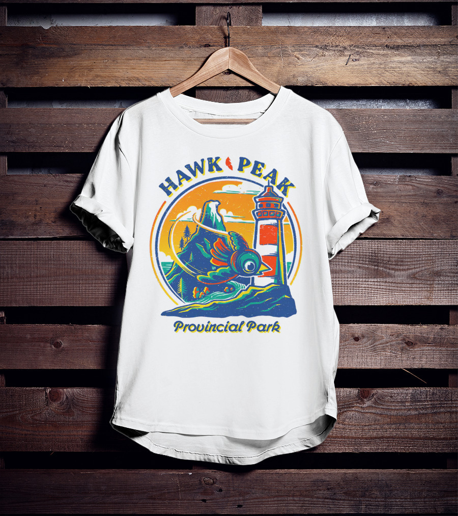 Hawk Peak Provincial Park Fangamer Merch T-Shirt