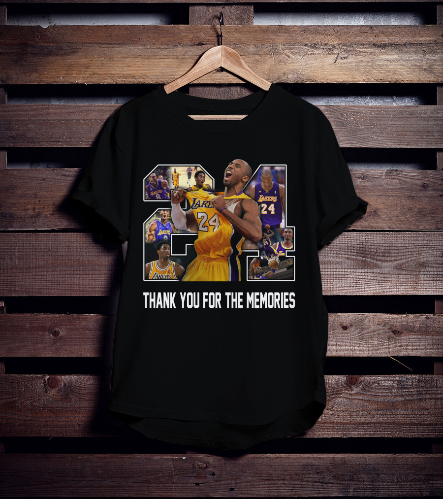 24 Thank You For The Memories T-Shirt
