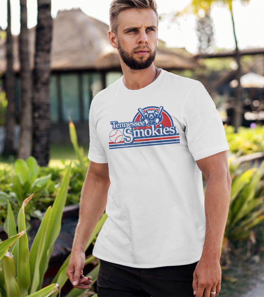 Tennessee Smokies Bear Baseball Retro T-Shirt