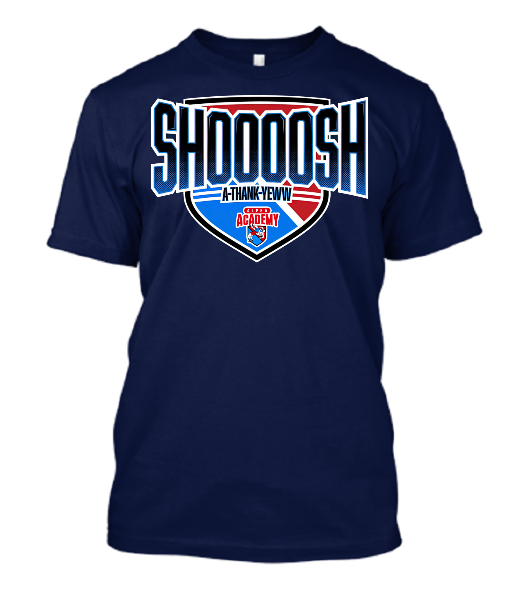Alpha Academy Shoooosh A Thank Yeww Shield T-Shirt