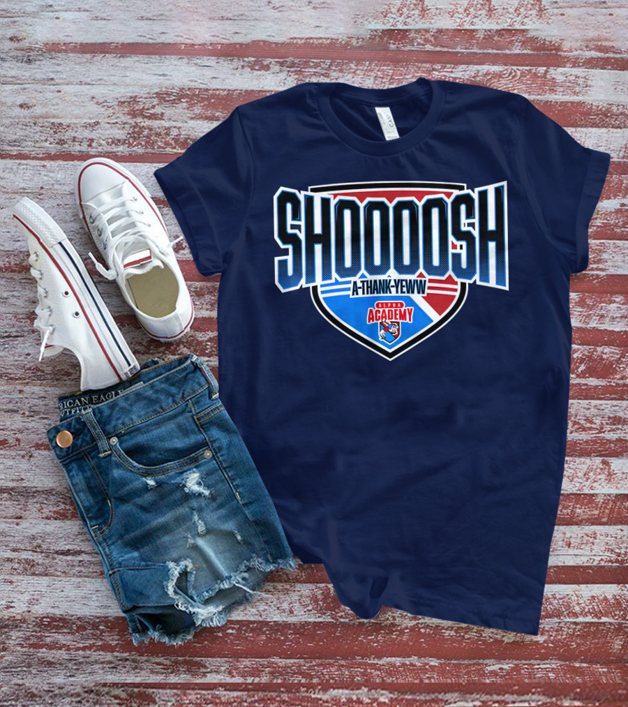 Alpha Academy Shoooosh A Thank Yeww Shield T-Shirt