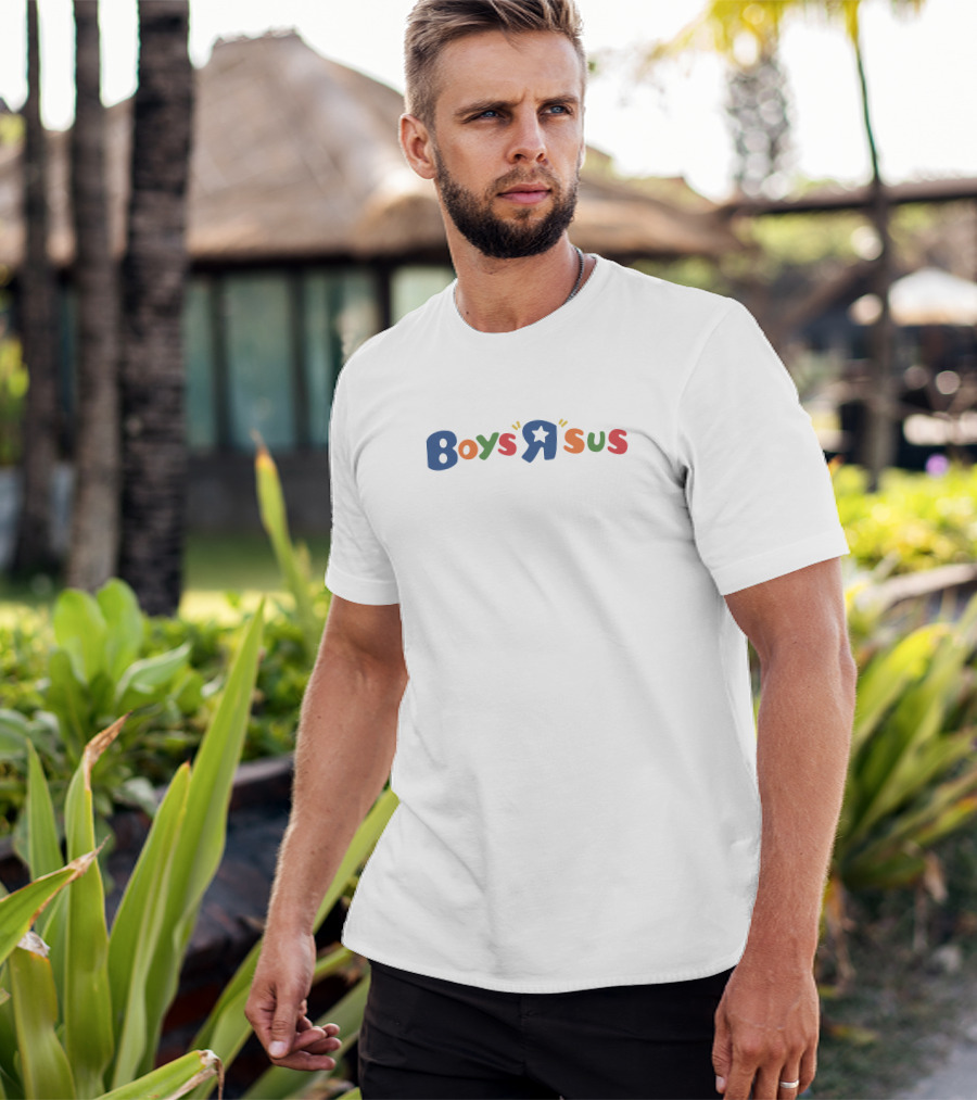 Boys R Sus Parody Featuring Classic Toy Store T-Shirt