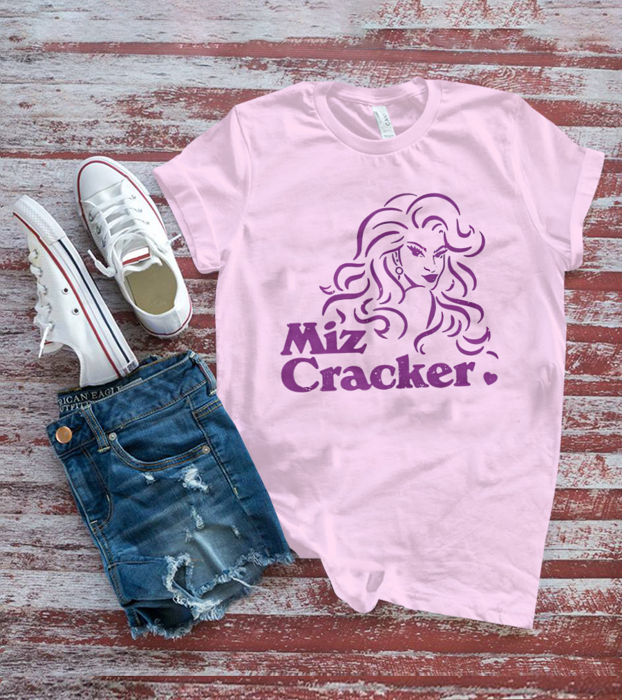 Miz Cracker Drag Queen Graphic Typography T-Shirt