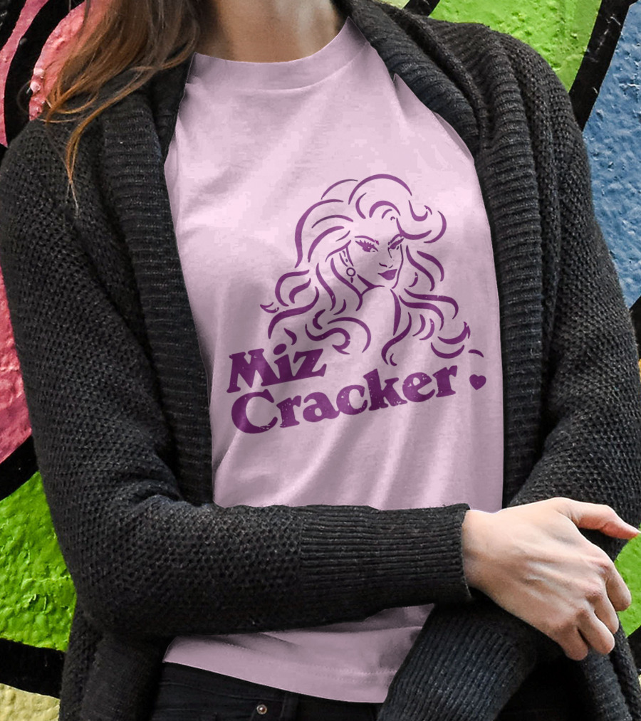 Miz Cracker Drag Queen Graphic Typography T-Shirt