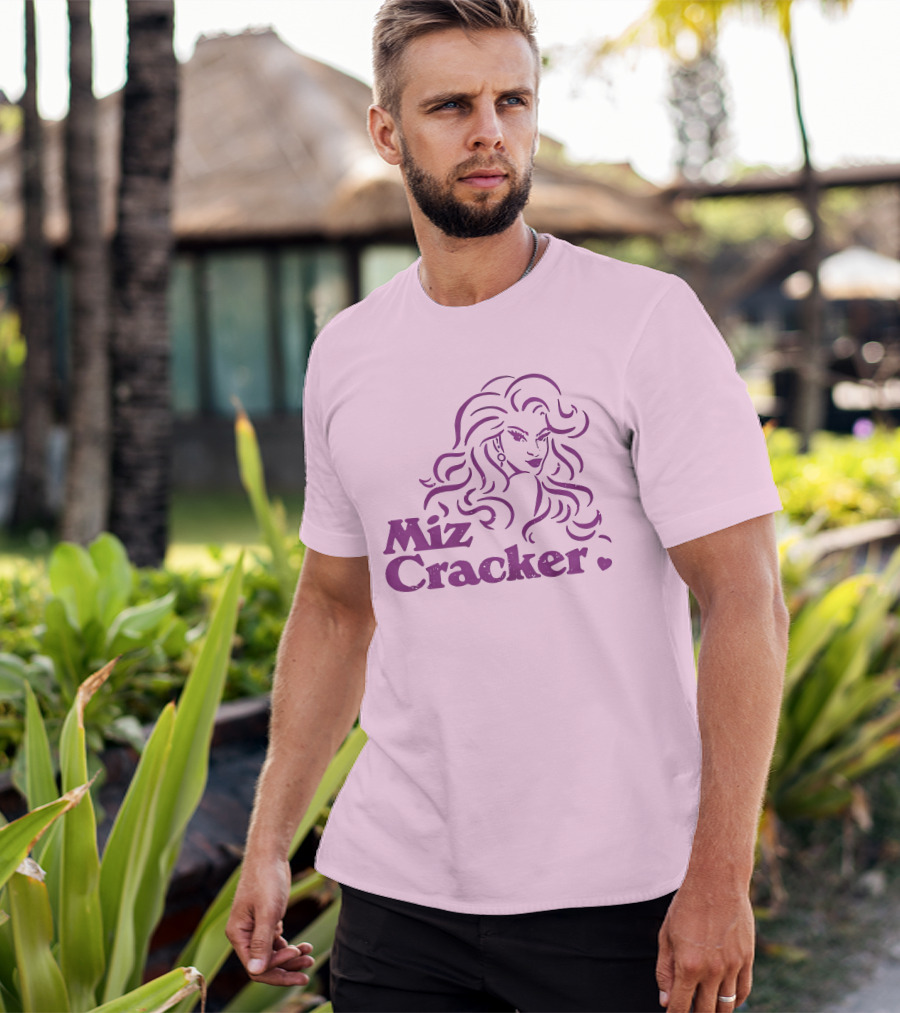 Miz Cracker Drag Queen Graphic Typography T-Shirt
