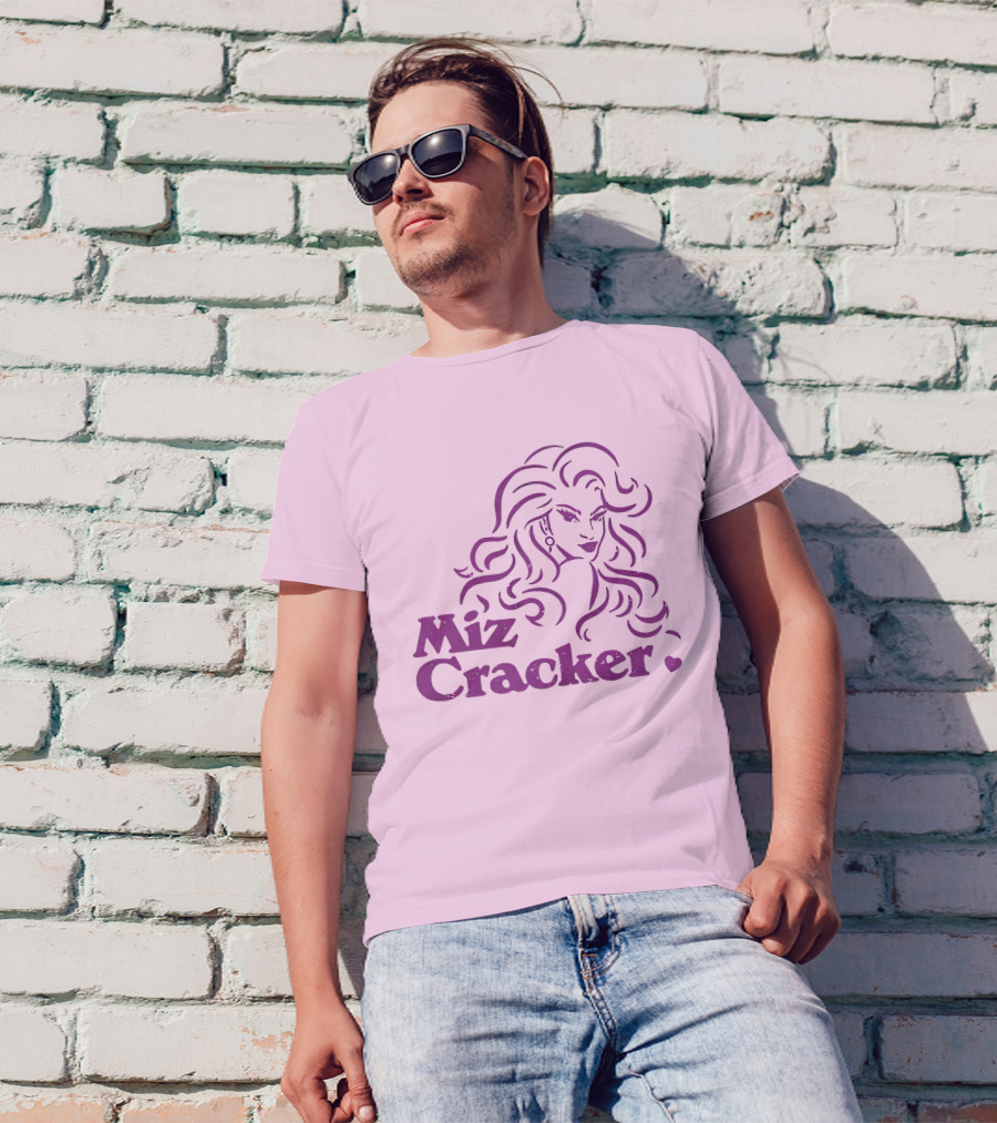 Miz Cracker Drag Queen Graphic Typography T-Shirt