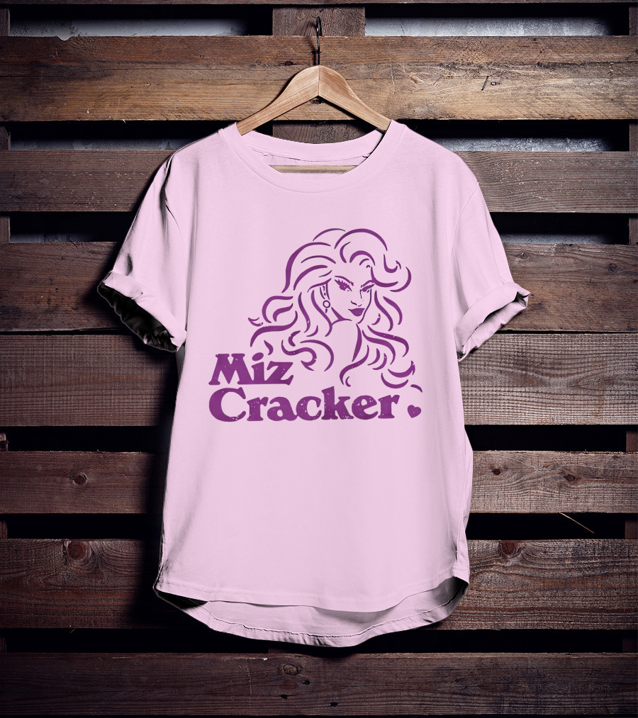 Miz Cracker Drag Queen Graphic Typography T-Shirt