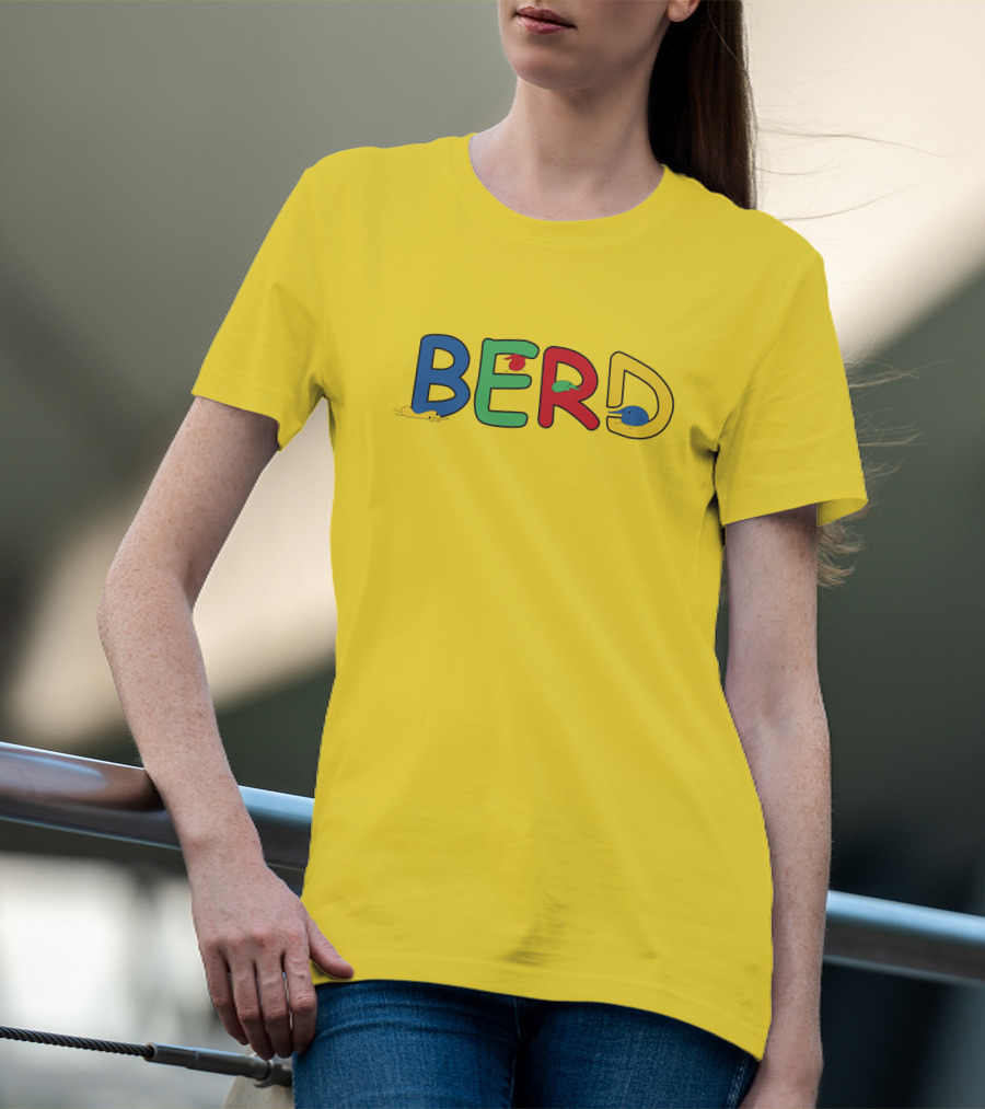 BERD Colorful Text With Mice Accents T-Shirt