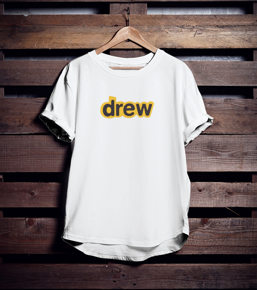 Drew House Yellow And Black T-Shirt