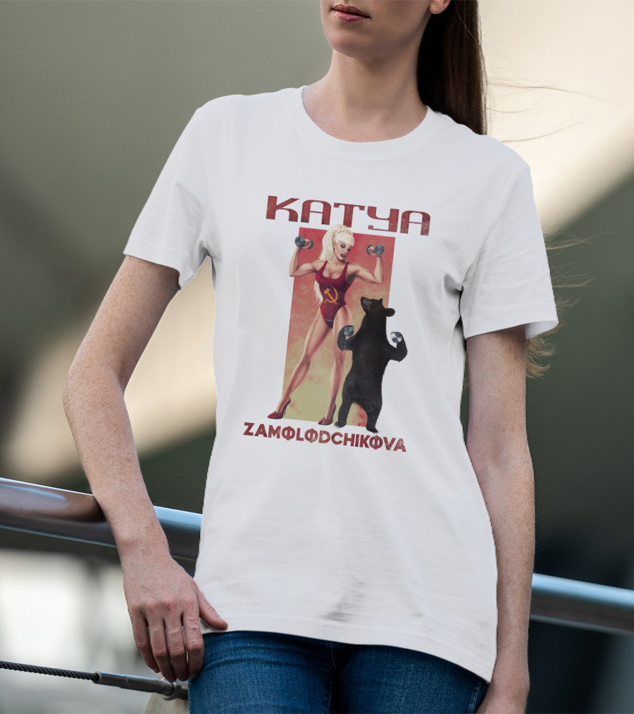 Katya Zamolodchikova Fitness Soviet Bear T-Shirt
