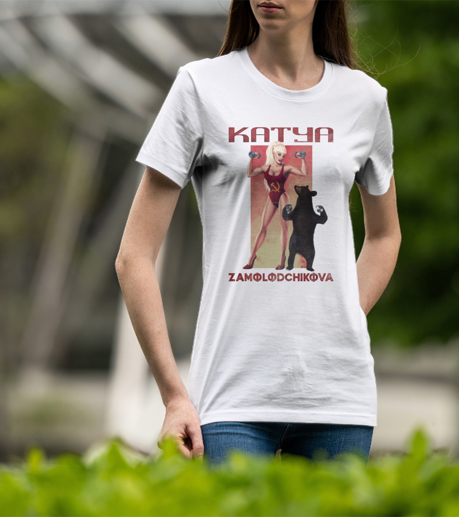 Katya Zamolodchikova Fitness Soviet Bear T-Shirt
