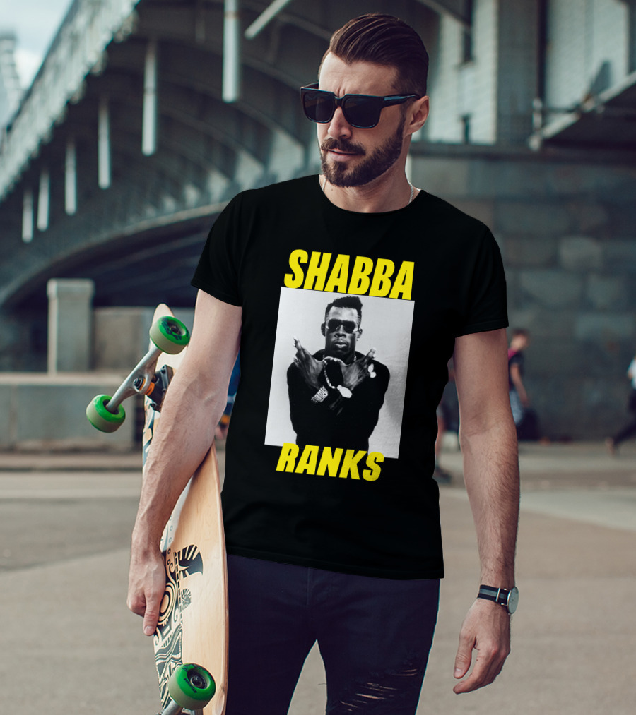 SHABBA RANKS Iconic Crossed Arms Pose T-Shirt
