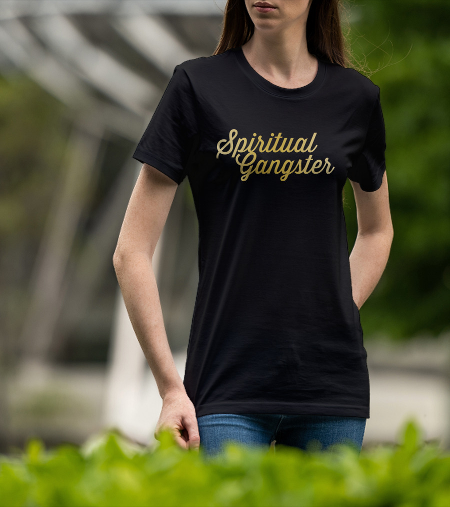 Spiritual Gangster Bold Script T-Shirt