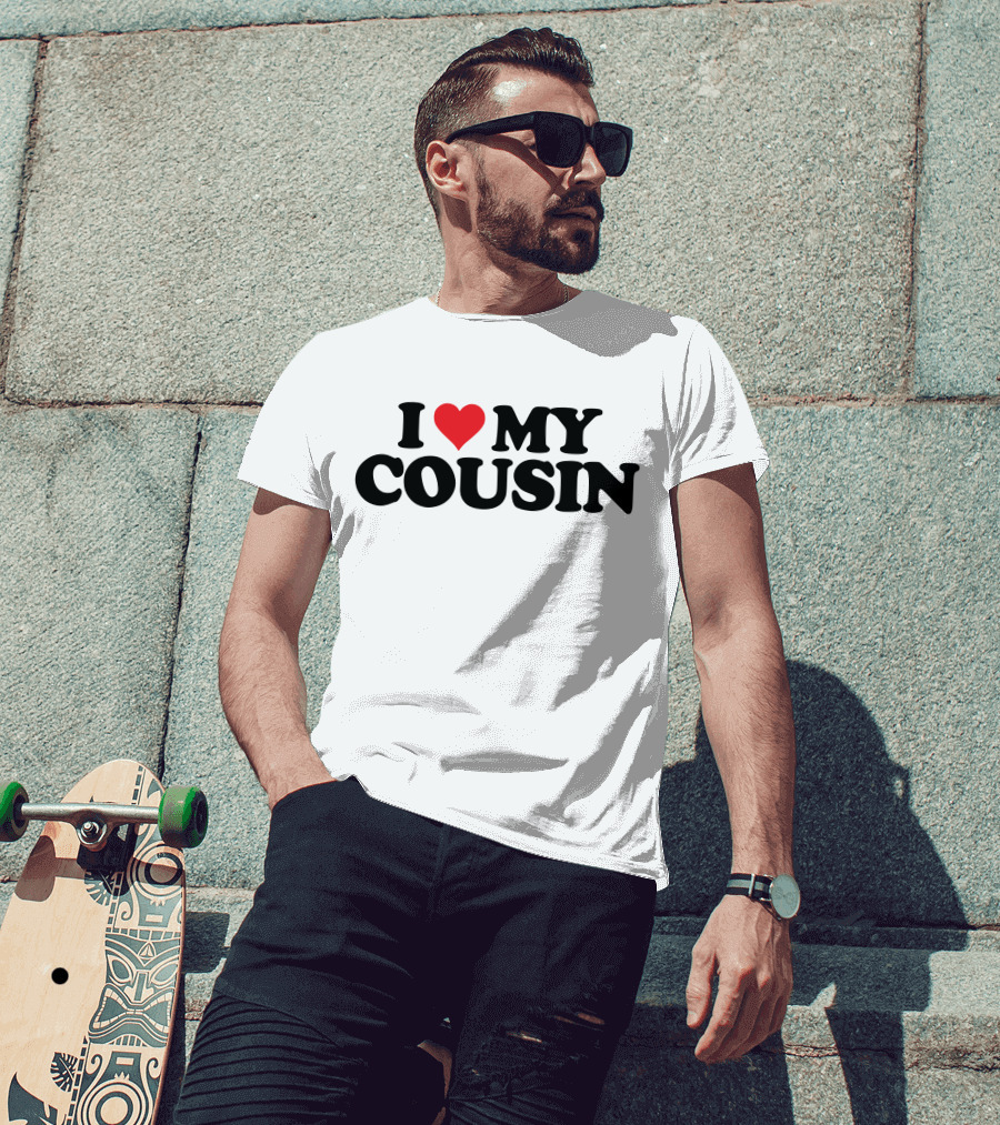 I Love Heart My Cousin T-Shirt