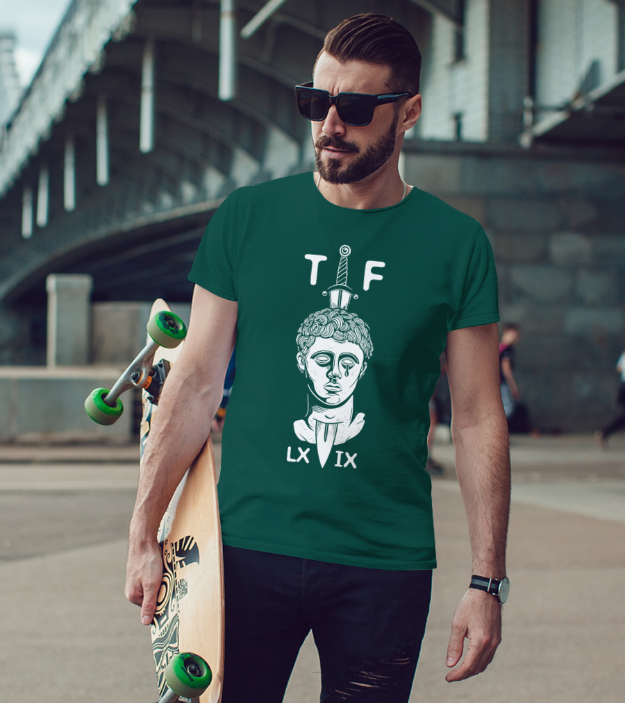 Task Force 69 Roman Statue Sword LX IX T-Shirt