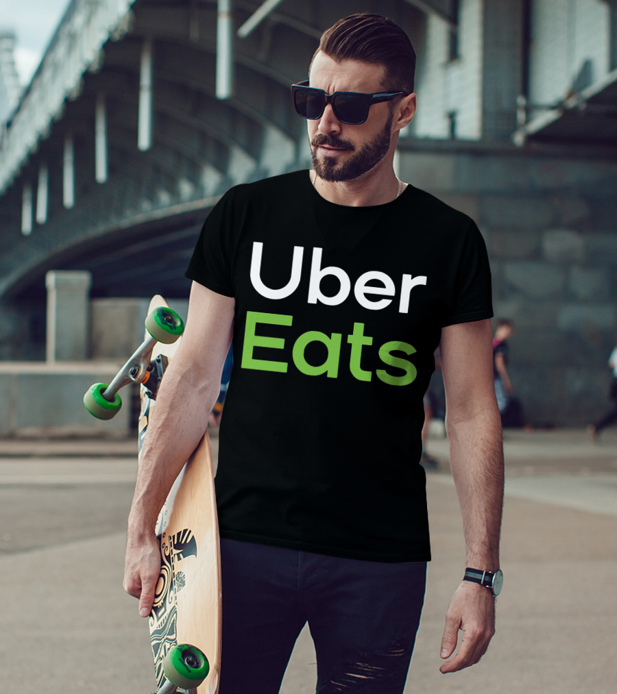 Uber Eats Food Delivery Iconic Logo T-Shirt