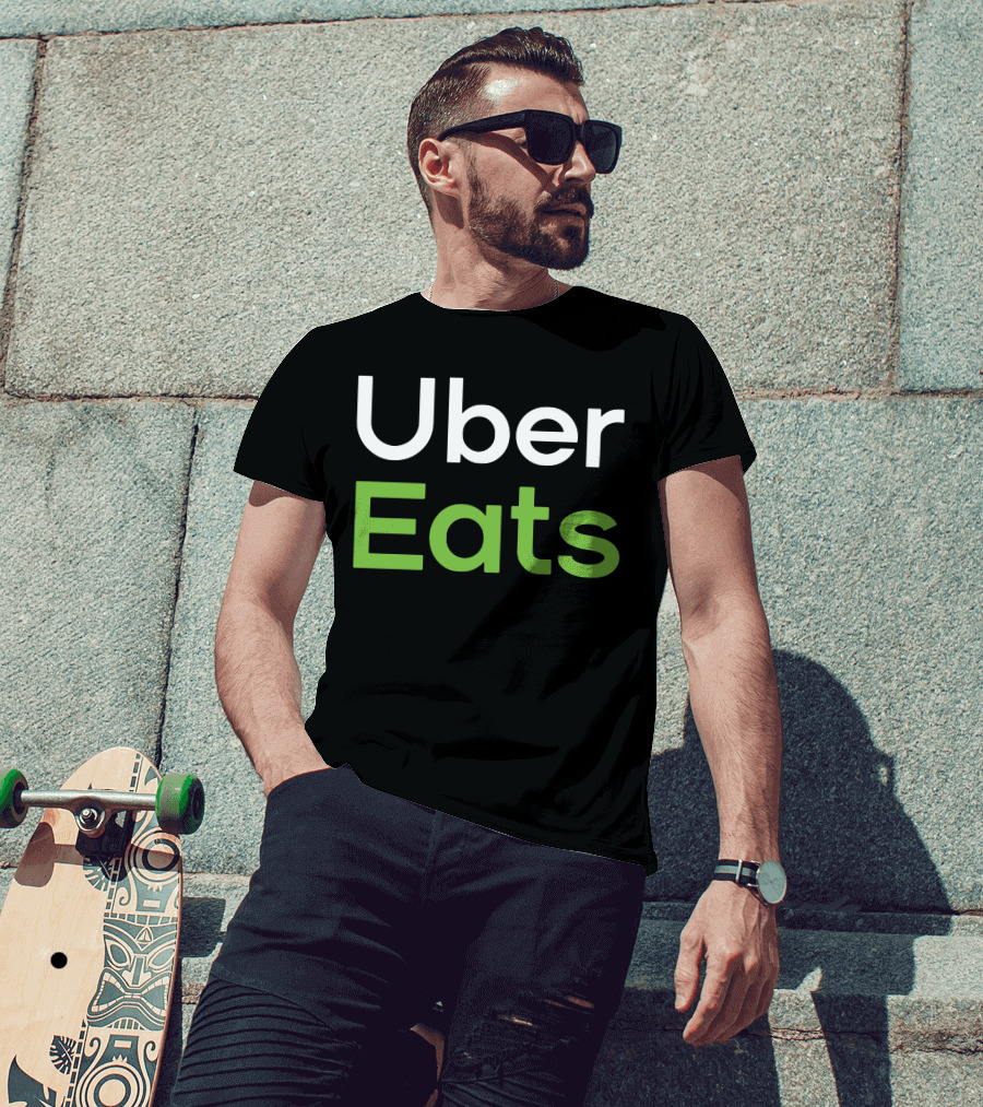 Uber Eats Food Delivery Iconic Logo T-Shirt
