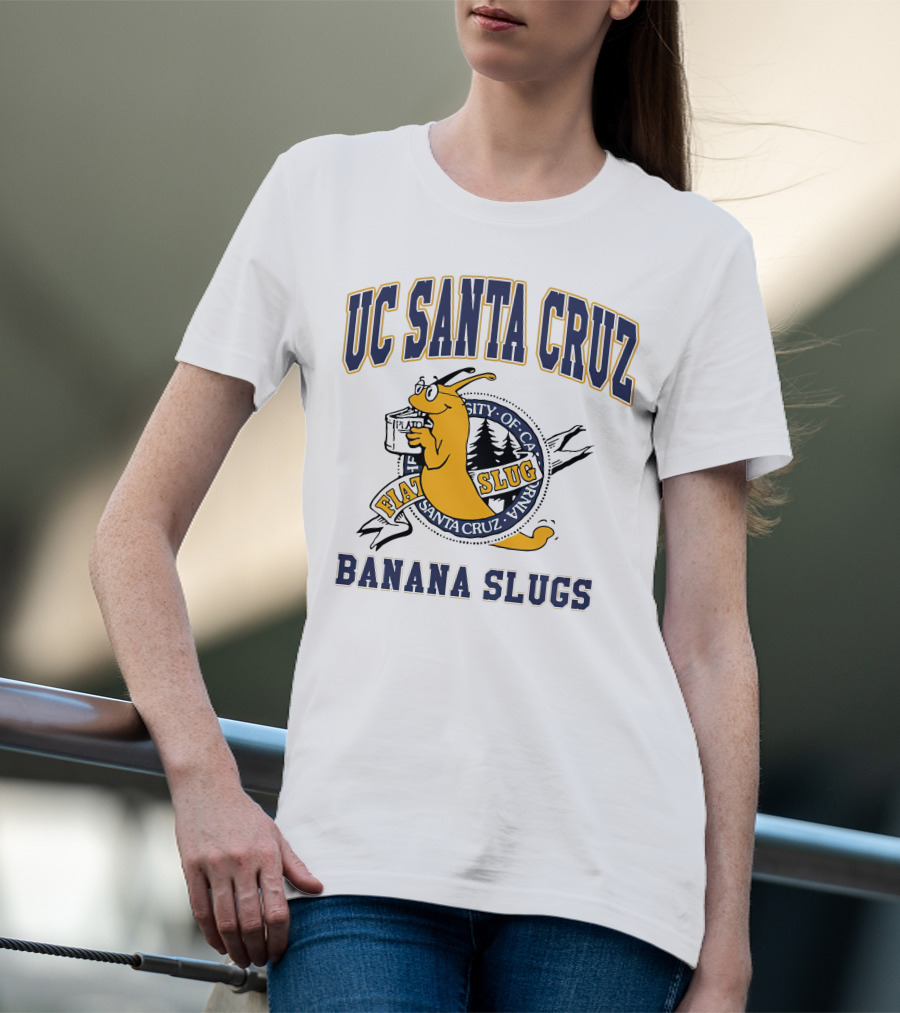 UC Santa Cruz Banana Slugs Fiat Slug University Of California Santa Cruz T-Shirt