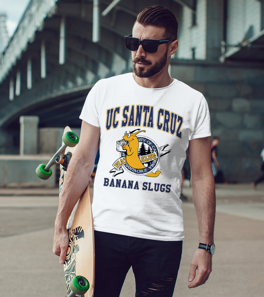 UC Santa Cruz Banana Slugs Fiat Slug University Of California Santa Cruz T-Shirt