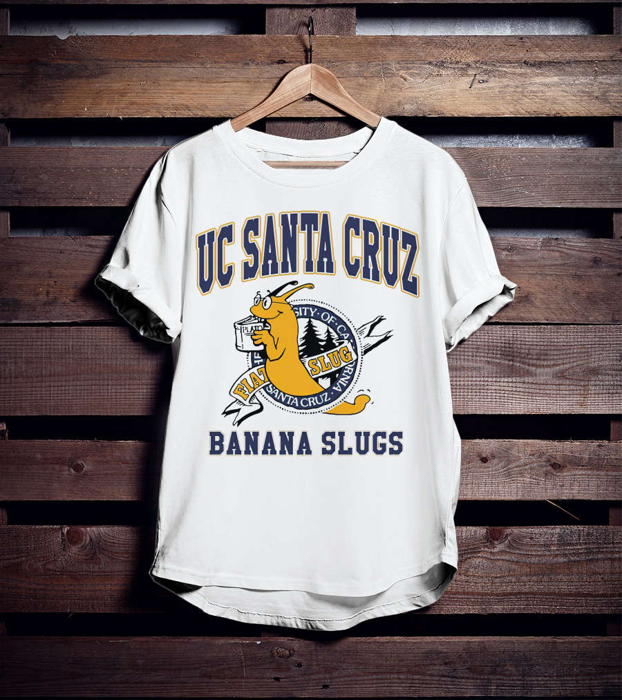 UC Santa Cruz Banana Slugs Fiat Slug University Of California Santa Cruz T-Shirt