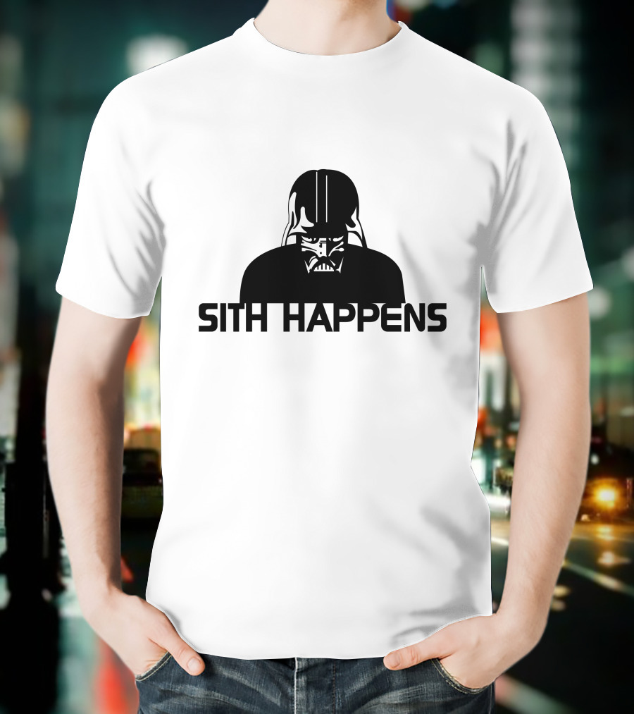 SITH HAPPENS Darth Vader T-Shirt