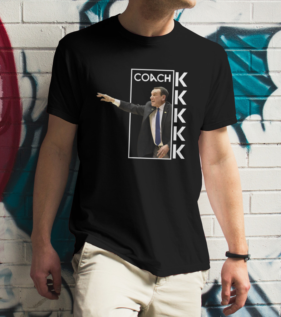 COACH K Duke Basketball Legend T-Shirt