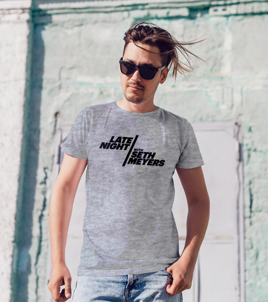 Late Night With Seth Meyers Mark Duplass Interview T-Shirt