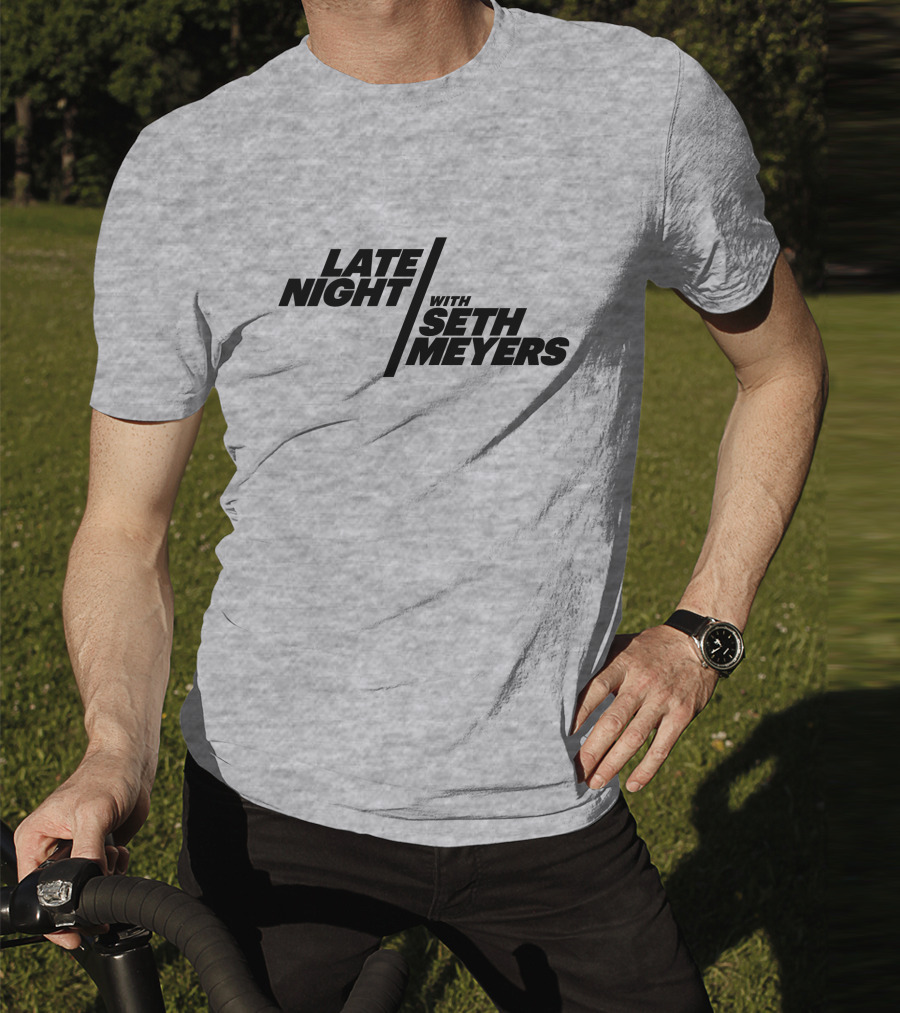 Late Night With Seth Meyers Mark Duplass Interview T-Shirt