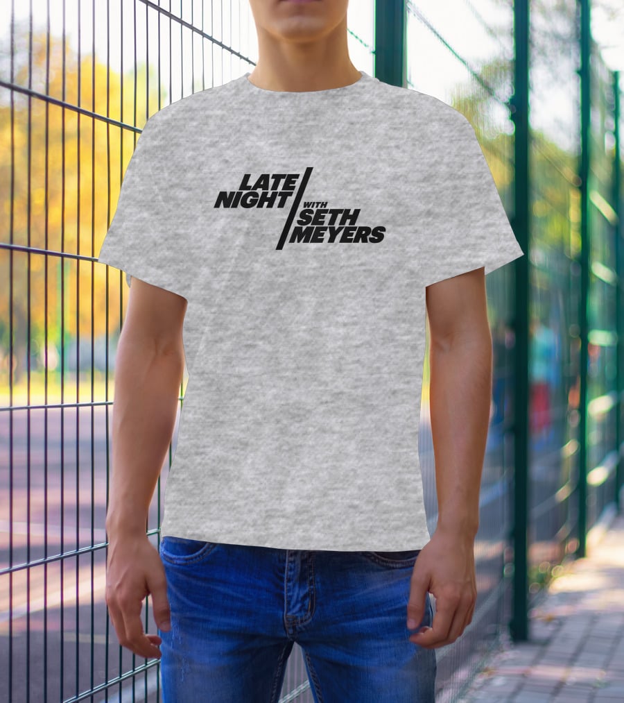 Late Night With Seth Meyers Mark Duplass Interview T-Shirt