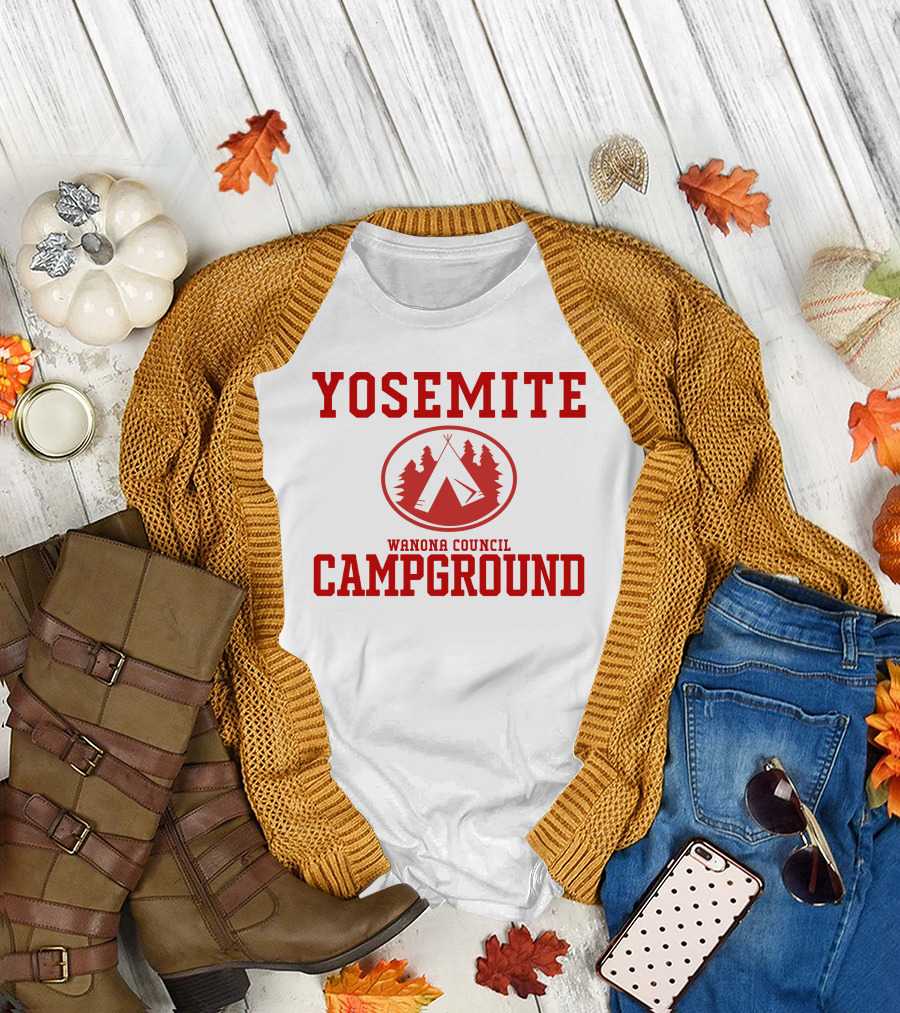 Yosemite Wanona Council Campground Logo T-Shirt