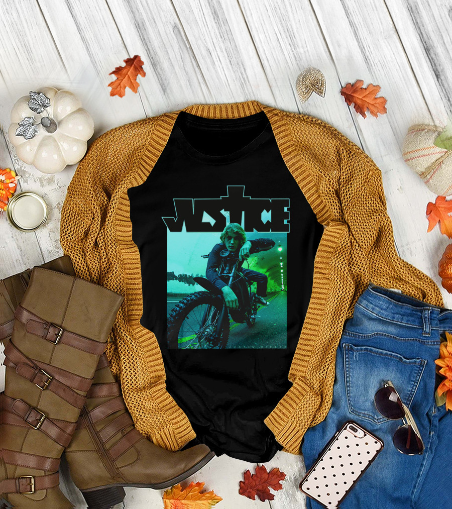Justice Dirt Bike Photo Merch Justin Bieber T-Shirt