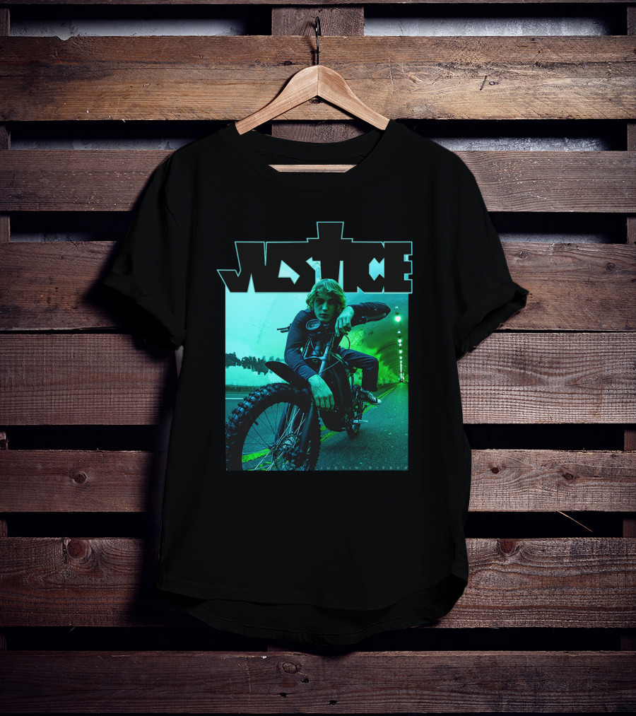 Justice Dirt Bike Photo Merch Justin Bieber T-Shirt