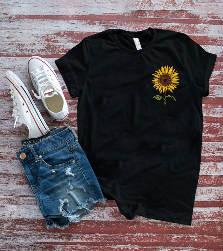 Acacia Strain Sunflower Design Merch T-Shirt
