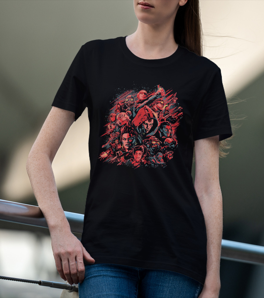 Apex Legends Character Collage T-Shirt