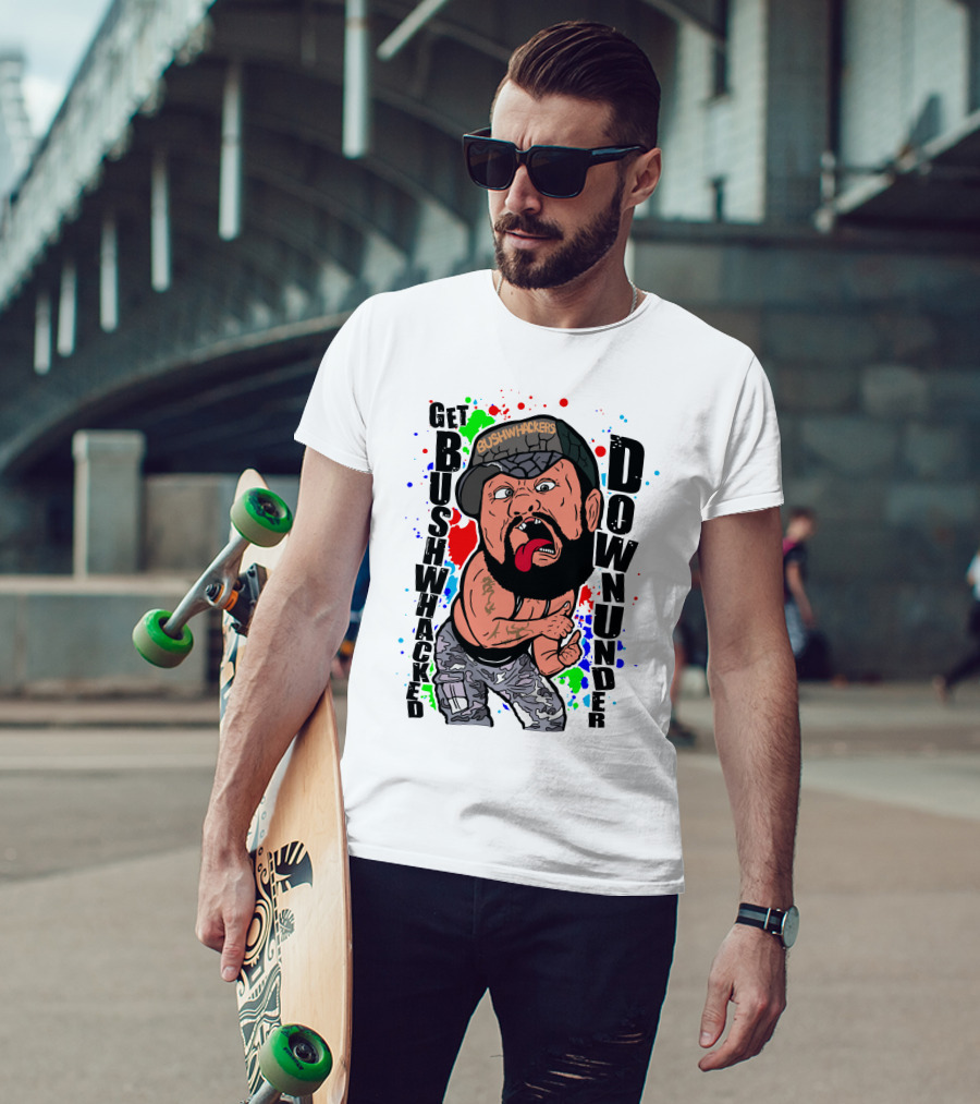 Get Bushwhacked Down Under Pro Wrestling Tees Bushwhackers T-Shirt