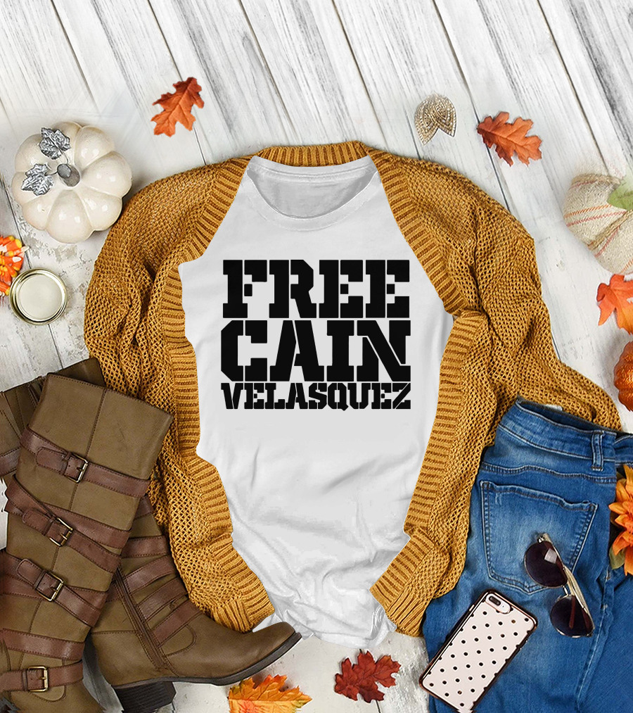 UFC Advocate Support Free Cain Velasquez T-Shirt