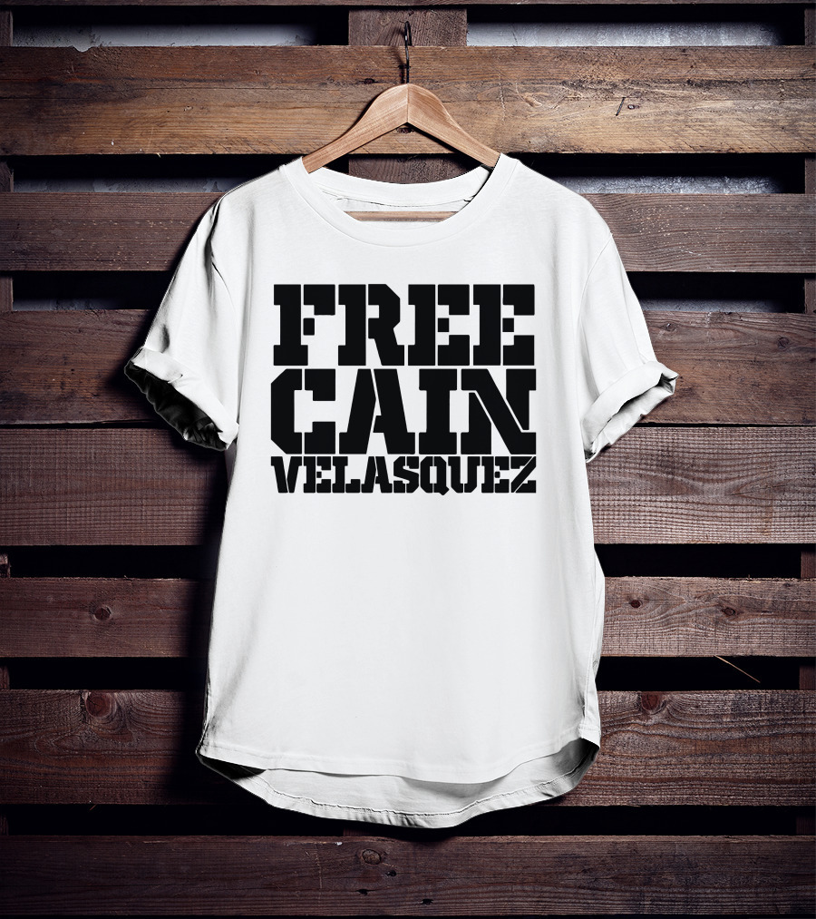 UFC Advocate Support Free Cain Velasquez T-Shirt