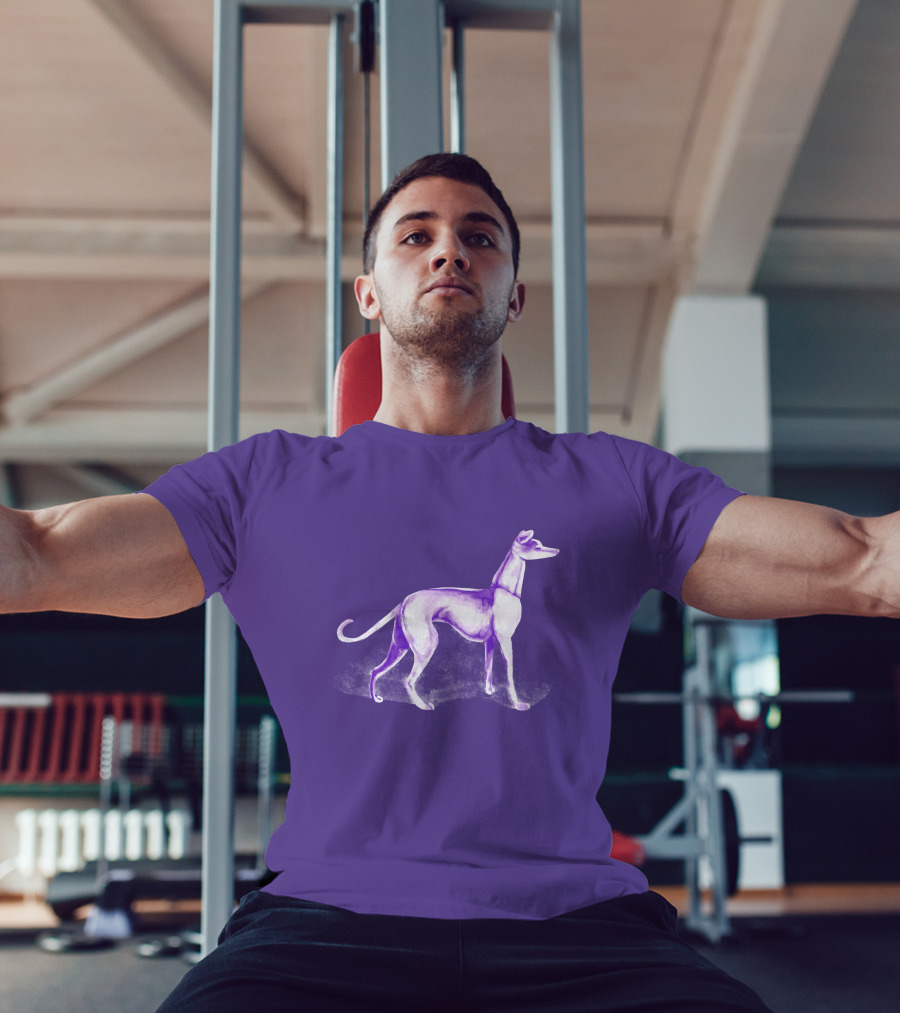 That One Purple Dog Greyhound Merch T-Shirt