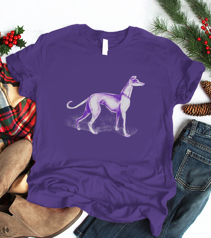That One Purple Dog Greyhound Merch T-Shirt