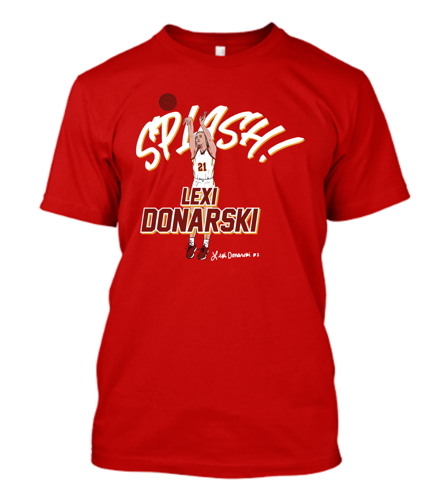 Splash Basketball Lexi Donarski 21 T-Shirt