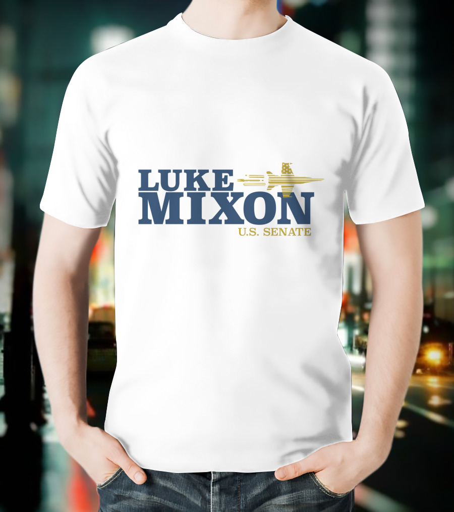 Luke Mixon U.S. Senate Campaign Airplane T-Shirt