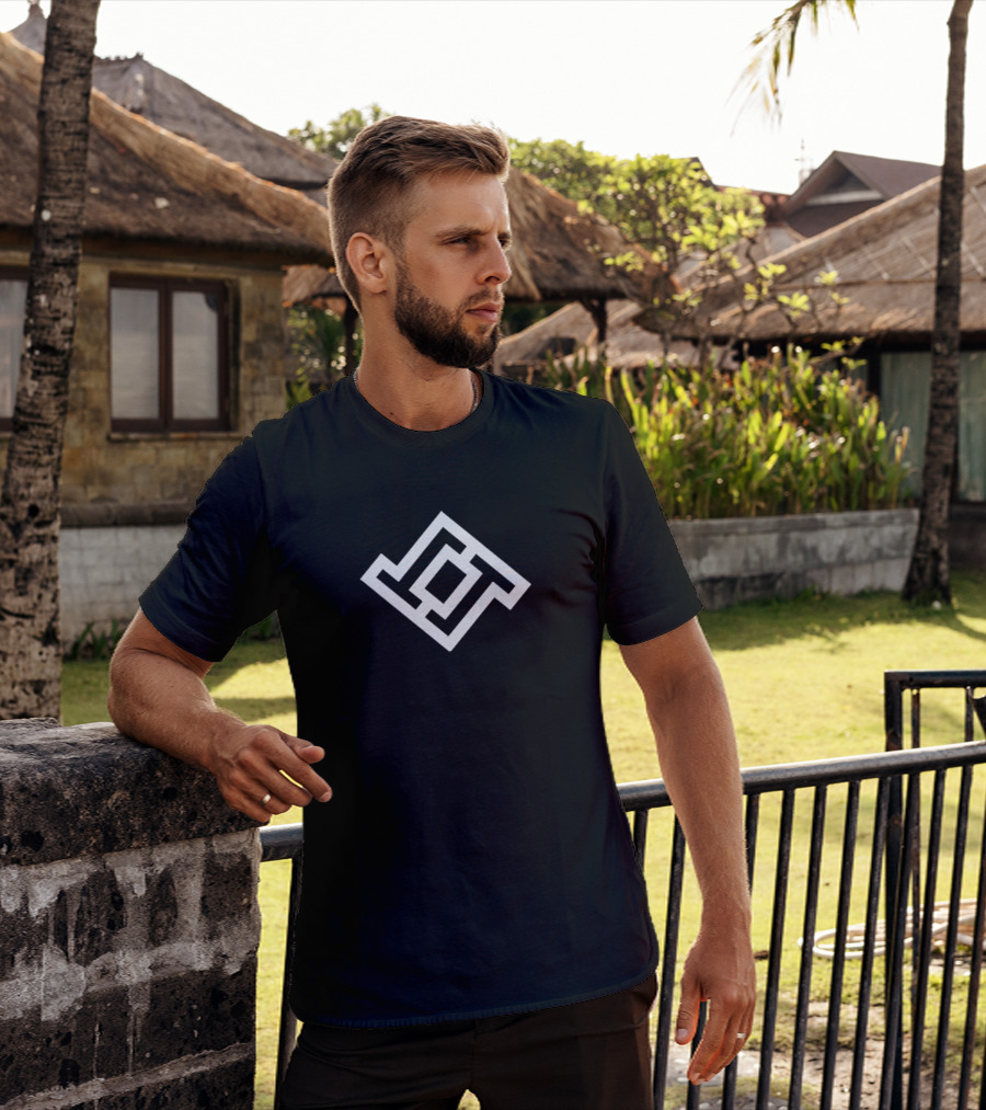 Lossless Merch Geometric Maze T-Shirt