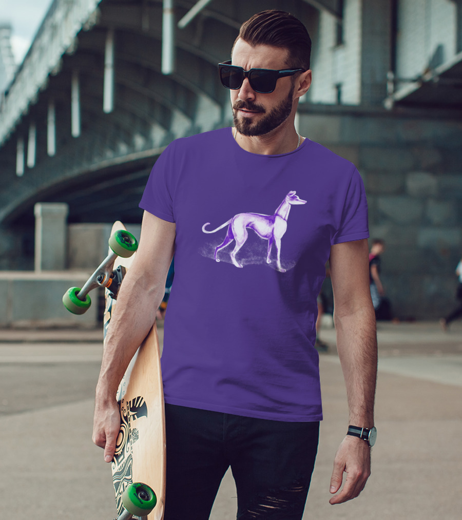 Jared Greyhound Purple T-Shirt