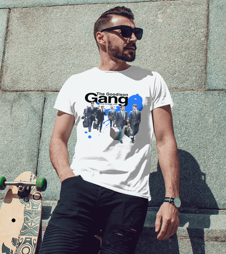 The Goodison Gang Let's Go To Work UTFT Toffee TV Merch T-Shirt