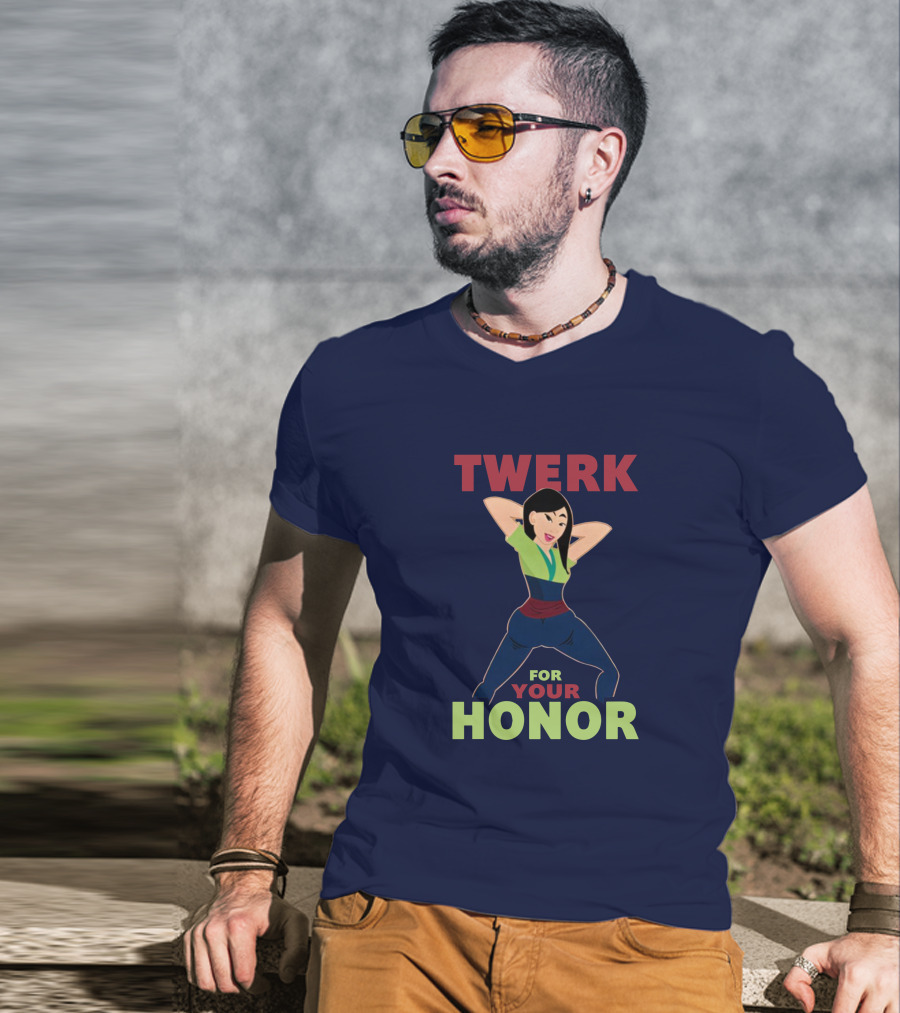 Libs Of Tik Tok Twerk For Your Honor Mia McKitterick Cartoon Character T-Shirt