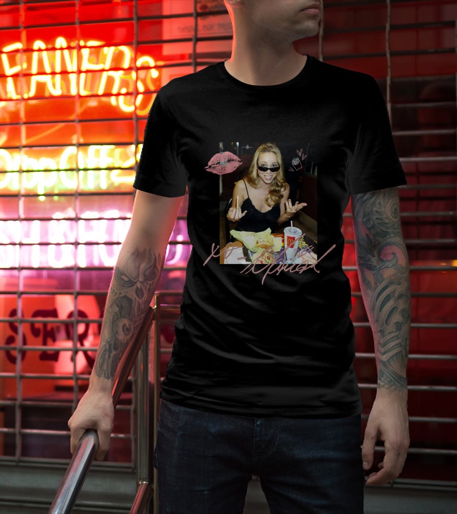 Alαɴα Mariah Carey McDonald's XO Mariah Emmasfrqst T-Shirt