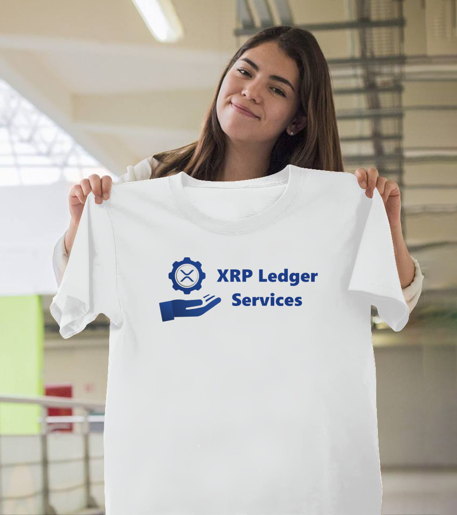 XRP Ledger Services Gear And Hand T-Shirt